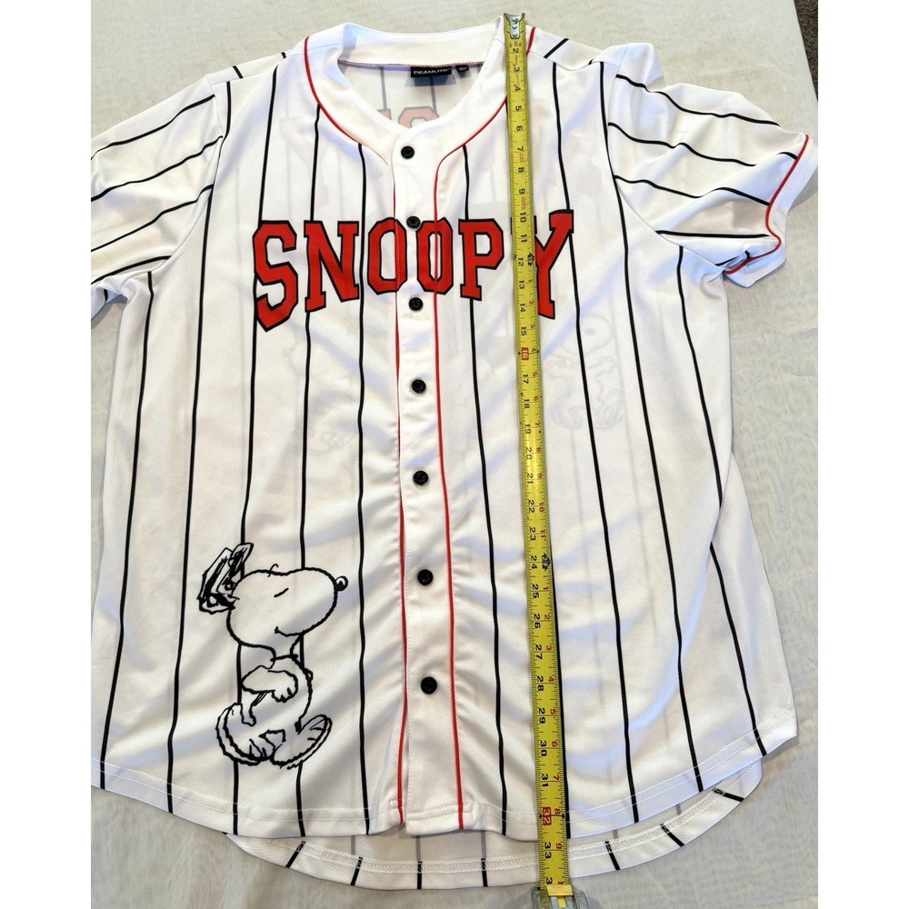 Peanuts Snoopy Baseball Jersey #50 Adult XL. A4 - Picture 5 of 7